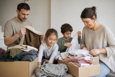 Simplifier le switch vêtements hiver/été pour toute la famille