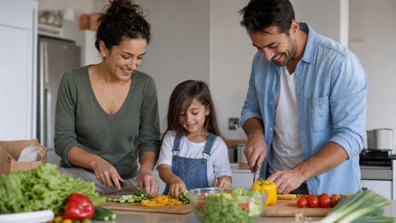 Cuisine en famille : cuisiner sainement sans sacrifier le plaisir