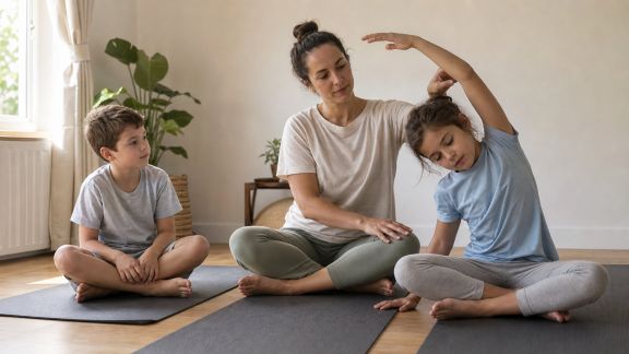 Activités détente en famille : yoga, relaxation et pleine conscience expliqués