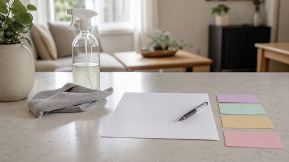 Organisation maison : créer un planning de ménage facile à suivre