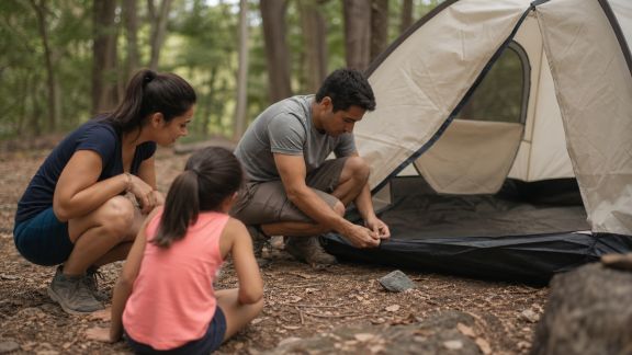 Guide pratique pour réussir une première sortie en camping familial