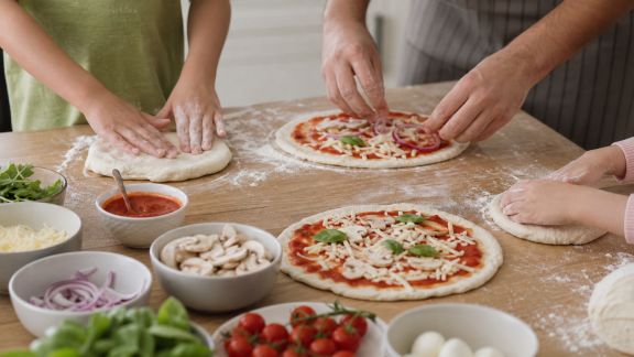 Comment organiser un atelier pizza maison pour petits et grands
