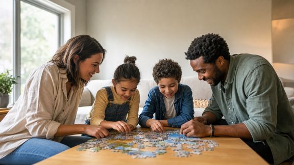 Développer l'esprit d'équipe grâce aux jeux coopératifs à la maison